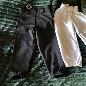 two girls softball pants